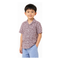 Boys Short Sleeve Textured Print Shirt