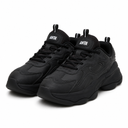 Chunky Lace Up Sneakers With Sculpted Sole