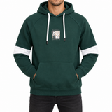 Contrast Detail Hoodie