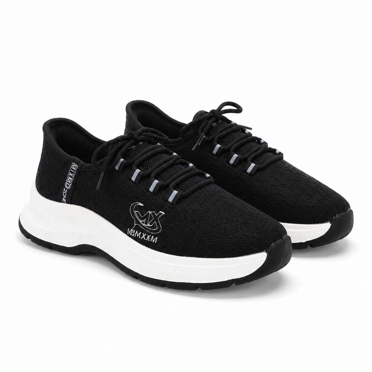 Women Mesh Sneakers With Chunky Sole