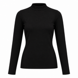 Mock Neck Long Sleeve Top