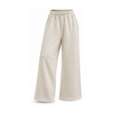 Women Elastic Waist Wide Leg Pants