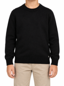 Classic Crew Neck Knitted Pullover