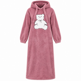 Plush Hooded Bear Nightdress