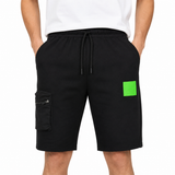Men Cargo Shorts With Zip Pocket