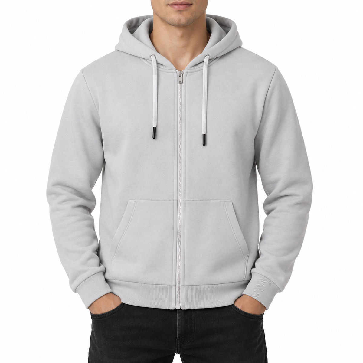 Essential Zip-Up Hoodie