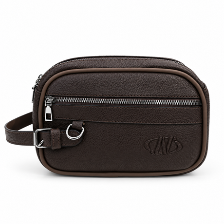 Front Zip Wristlet Bag