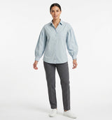 Women Oversized Button Front Shirt