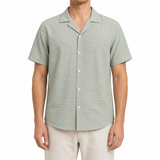 Men Textured Short Sleeve Shirt