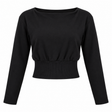 Long Sleeve Crop Top