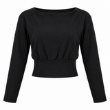Long Sleeve Crop Top
