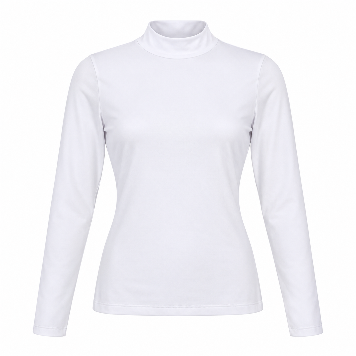 Mock Neck Long Sleeve Top