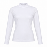 Mock Neck Long Sleeve Top