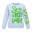 Bold Slogan Graphic Sweatshirt