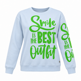 Bold Slogan Graphic Sweatshirt