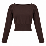 Long Sleeve Crop Top