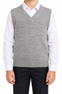 V-Neck Knitted Vest