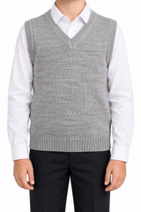 V-Neck Knitted Vest
