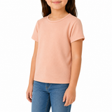 Boys Textured Short Sleeve T Shirt