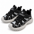 Geometric Panel Sport Sneakers