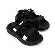 Sport slipper with dual adjustable straps