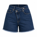 Girls Raw Hem Denim Shorts