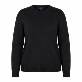 Women Crew Neck Knitted Pullover