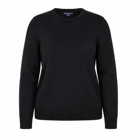 Women Crew Neck Knitted Pullover