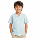 Boys Short Sleeve Printed Shirt