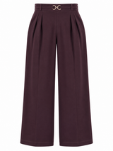 Women High Waist Wide Leg Pants