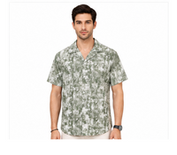 Men Printed Short Sleeve Shirt