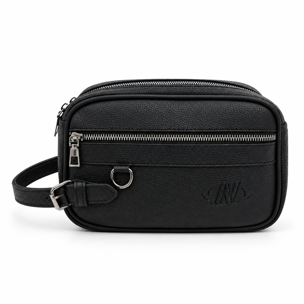 Front Zip Wristlet Bag