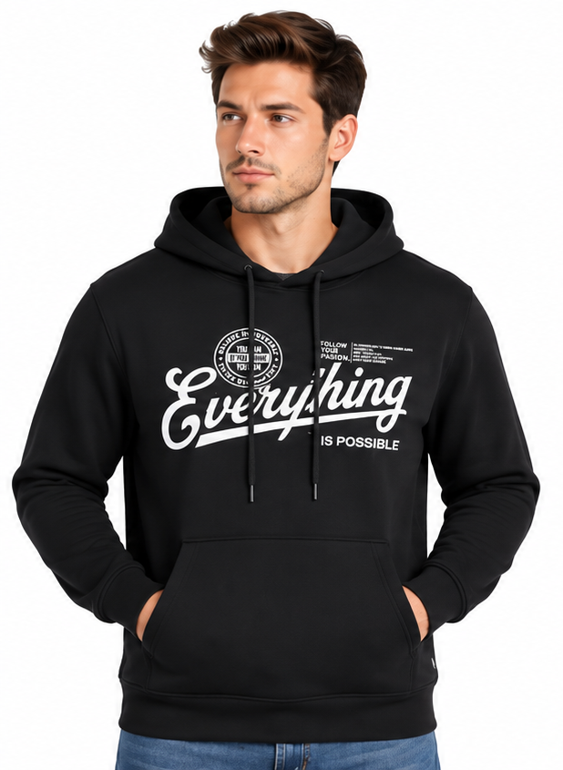 Graphic Print Hoodie