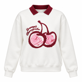 Cherry Graphic Sweatshirt