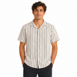 Men Striped Short Sleeve Shirt