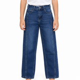Wide Leg Straight Jeans