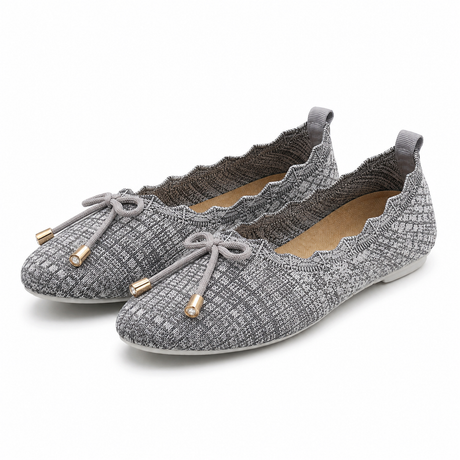 Women Bow Detail Ballet Flats