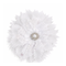Floral hair clip with pearl and crystal details