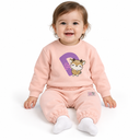 Deer Graphic Sweatshirt And Jogger Set