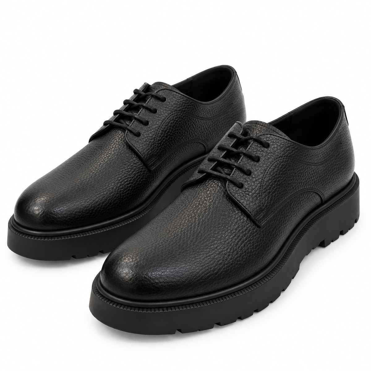Chunky Sole Derby Shoes