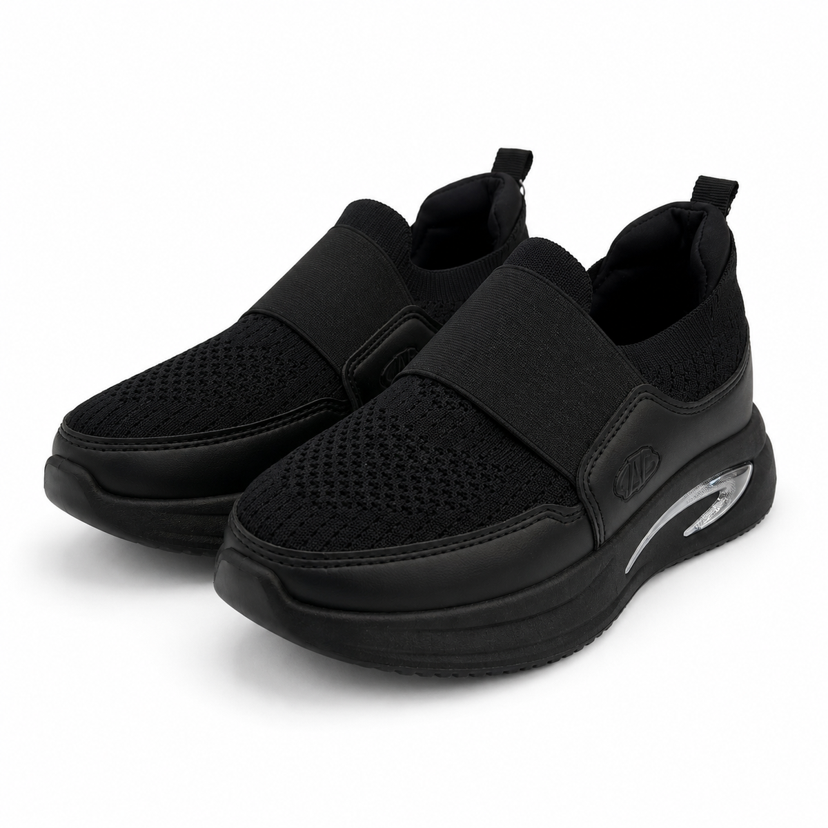Slip-On Sports Sneakers With Elastic Strap