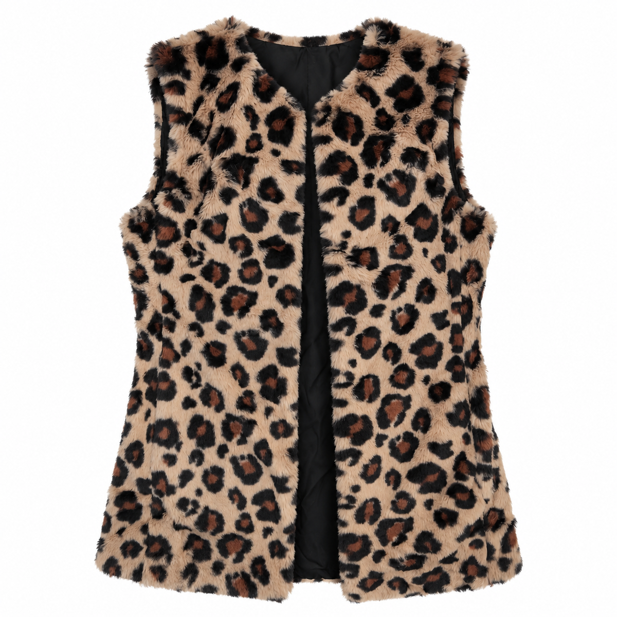 Plush Faux Fur Vest