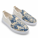 Women Artistic Print Slip-On Sneakers