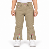 Floral Embroidered Pants