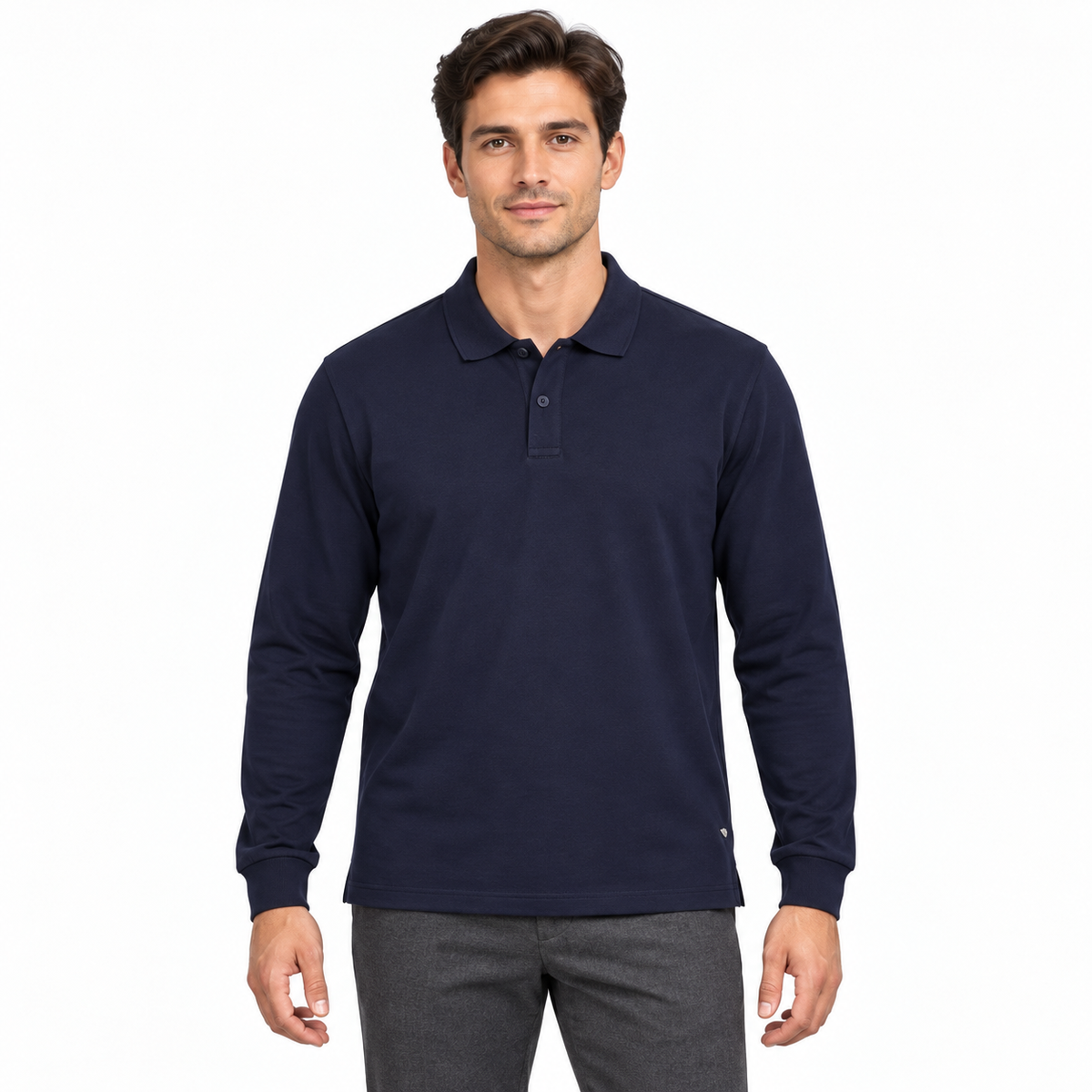 Classic Long Sleeve Polo