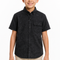 Boys Short Sleeve Shirt With Chest Pocket