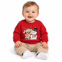 Winter Character Print Sweatshirt