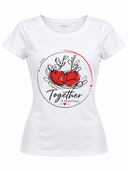 Artistic Graphic Print T-Shirt