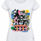 Artistic Cow Graphic T-Shirt