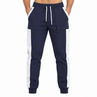 Contrast Side Panel Jogger Pants